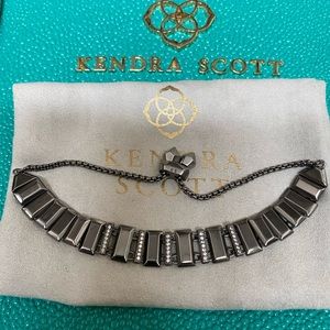 EUC Kendra Scott Adjustable Chain Harp Bracelet